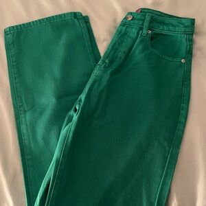 Edikted Green Boyfriend Jeans